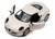 Kinsmart 2013 Alfa Romeo 4C, White 5366D - 1/32 scale Diecast Model Toy Car, but NO BOX