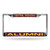 NCAA Rico Industries Laser Cut Inlaid Standard Chrome License Plate Frame Central Michigan Chippewas - Alumni