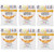 Wilton 8 oz_ Orange Crème Candy Melts Candy 6-Count