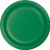 75-Count Value Pack Paper Dessert Plates, Emerald Green