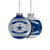 FOCO Dallas Cowboys NFL 2019 Glass Ball Ornament - 2 Pack