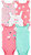 Carters Baby Girls 5 Pack Bodysuit Set Flutter Multicolor 9 Months