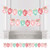 Big Dot of Happiness Floral Lets Par-Tea - Garden Tea Party Baby Shower Bunting Banner - Party Decorations - Welcome Baby