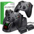 Controller Charger for Xbox One Controller Charger Station for Xbox OneOne XOne S Elite Controllers Charger Station with Rechargeable Battery Pack 2x1200 mAh Controller Charging Station