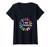 Womens Nail Tech Funny I Do Nails V-Neck T-Shirt