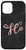 iPhone 1212 Pro Cute Letter H Initial Monogram Nurse Rose Pink Stethoscope Case
