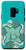 Galaxy S9 Aesthetic Turquoise Blue Floral Flower Initial B Monogram Case