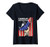 Womens Cardiac Sonographer Echo Tech Plans RDCS V-Neck T-Shirt