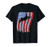 F-16 Fighting Falcon Plane Distressed US Flag