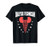Dialysis Technician Heart Flags Nephrology Tech T-Shirt