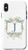 iPhone XXS Letter J Monogram Initial J Floral Leaves Personalized Gift Case
