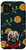 iPhone 11 Pro Cartoon Pug Calendula Flower Floral Pattern Animal Head Case