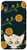 iPhone XR Cartoon Kitten Calendula Flower Floral Pattern Animal Head Case