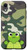 iPhone XR Happy Sea Turtle Green Camouflage Pattern Animal Head Case
