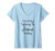 Womens Funny Im Only Talking To Jesus Today Gift For Christians V-Neck T-Shirt
