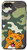 iPhone SE 2020  7  8 Happy Orange Cat Green Camouflage Pattern Animal Head Case