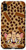 iPhone XS Max Cartoon Kitten Coffee Beans Cinnamon Pattern Animal Head Case