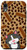 iPhone XR Happy Grey Cat Coffee Beans Cinnamon Pattern Animal Head Case