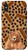 iPhone XXS Bear Coffee Beans Cinnamon Pattern Animal Head Case