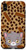 iPhone XS Max Grey Kitten Coffee Beans Cinnamon Pattern Animal Head Case