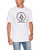 Volcom Mens Crisp Stone Short Sleeve Tee white Large