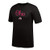 J America NCAA Mens Ohio State Buckeyes Cotton Soft Tee Small Black