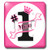3dRose lsp-10774-2 Number One Mom Pink Double Toggle Switch