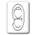 3dRose lsp-3174-6 Number 9 2 Plug Outlet Cover