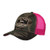 John Deere Womens Camo Hat wFuchsia Mesh Green