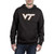 Top of the World Virginia Tech Hokies Mens Black Applique Icon Hoodie Sweatshirt X-Large