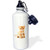 3dRose Fireman in Gear with Firehose Sports Water Bottle 21 oz White