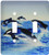 3dRose lsp-41472-2 Killer Whale Pod Double Toggle Switch