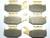 Master Chen Front Rear Brake Pads Brakes for Can Am Outlander 400 500 650 800 Max - 400 2007-2014 - 500 2007-2012 - 650 2007-2012 - 800 2007-2011 - Renegade 500800 2007-2011 MC0021