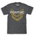 Tee Luv Pontiac Firebird Shirt - Vintage Pontiac Car Logo Shirt Charcoal Heather 3XL