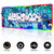 Extended Large RGB Gaming Mouse Pad Graffiti Anime Mouse pad Computer Keyboard Mousepad Mouse Mat Office Mousepad for Laptop Computer   PC B-LED