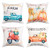 Lanpn Fall Decor Pillow Covers 26x26 Decorative Thanksgiving Harvest Farmhouse Autumn Pumpkin Truck Throw Pillow Shams Cover Cases Set of 4 for Couch