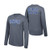 Elite Fan Shop Kentucky Wildcats Mens Dark Heather Back Long Sleeve Tee X-Large