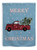Winter Decorations Merry Christmas House Flag Winter Holiday Season Decor Vertical House Flag Truck