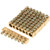 Ground Bar 10pcs 7-Hole Electrical Distribution Wire Screw Terminal Brass Ground Neutral Bar Terminal Block Bar for PE30 Distribution Box