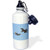3dRose P-51 Mustang Plane Sports Water Bottle 21 oz White