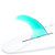 DORSAL Surf SUP Fin 10 Inch Center Fin Longboard Surfboard Paddleboard