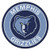 FANMATS 18840 NBA Memphis Grizzlies Roundel Mat Team Color 27 Diameter