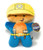 Pet Heroes Reversible Plush Inside Out Stuffed Toy Reversible Stuffed Toys Reversible Plush Toy Cute Plushie Flipping Plush Cute Stuffed Toys Reversible Plushie Toy Construction Guy