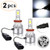 CK FORMULA H8 LED Headlight Bulb Fog Light C6 All-in-One Conversion Kit 72W 8500LM 6500K Cool White PGJ19-1 Base