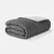 ViscoSoft Down Alternative Comforter Twin Size  Reversible Microfiber Gray Duvet Cover Insert