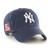 47 New York Yankees Clean Up Hat Cap NavyWhiteUSA American Flag Patch