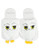Harry Potter Hedwig Womens 3D Plush Slippers White