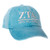 Zeta Tau Alpha B Embroidered Baseball Hat Cap Cursive Name Font Zeta Bright Blue - B