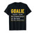 Goalkeeper Definition TShirt Goalie Gear Shirt Soccer Hockey