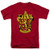 Popfunk Harry Potter Gryffindor Logo Hogwarts T Shirt   Stickers Medium Cardinal Popfunk Harry Potter Gryffindor Logo Hogwarts T Shirt   Stickers Medium Cardinal